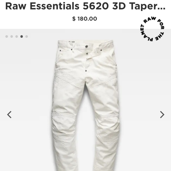 5620 3d tapered jeans